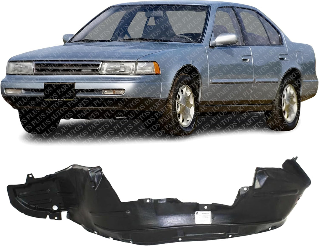 Front Fender Liner Left Driver Side Direct Replacement Compatible With 1995-1999 Nissan Maxima NI1250103 6384140U20