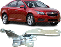 Hood Hinge Assembly Steel Right Passenger Side Direct Replacement Compatible With 2011-2015 Chevrolet Cruze / 2016 Limited GM1236139 95406039