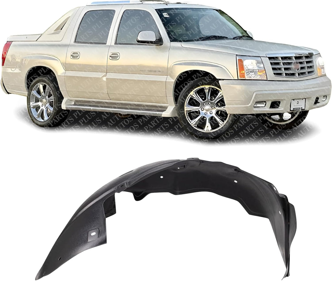 Front Fender Liner Right Passenger Side Direct Replacement Compatible With 2002-2006 Cadillac Escalade GM1251111 15164708