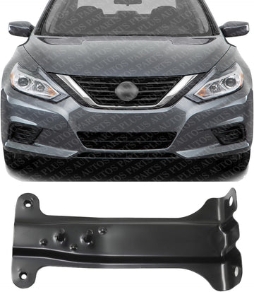 Front Bumper Center Upper Retainer Steel Direct Replacement Compatible With 2016-2018 Nissan Altima NI1041102 622969HS0A