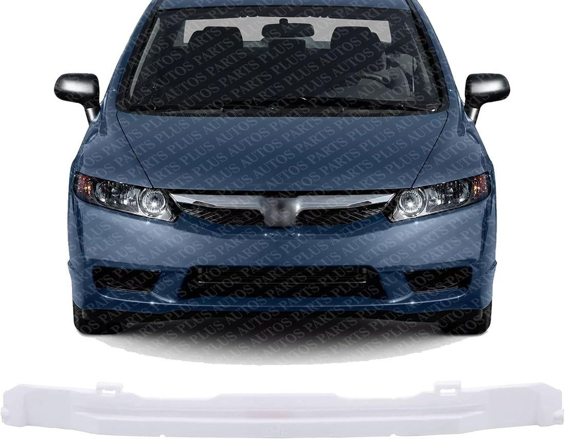 Front Bumper Impact Absorber Direct Replacement Compatible With 2006-2011 Honda Civic HO1070141 HO1070150 71170SNAA00 71170SNAA50