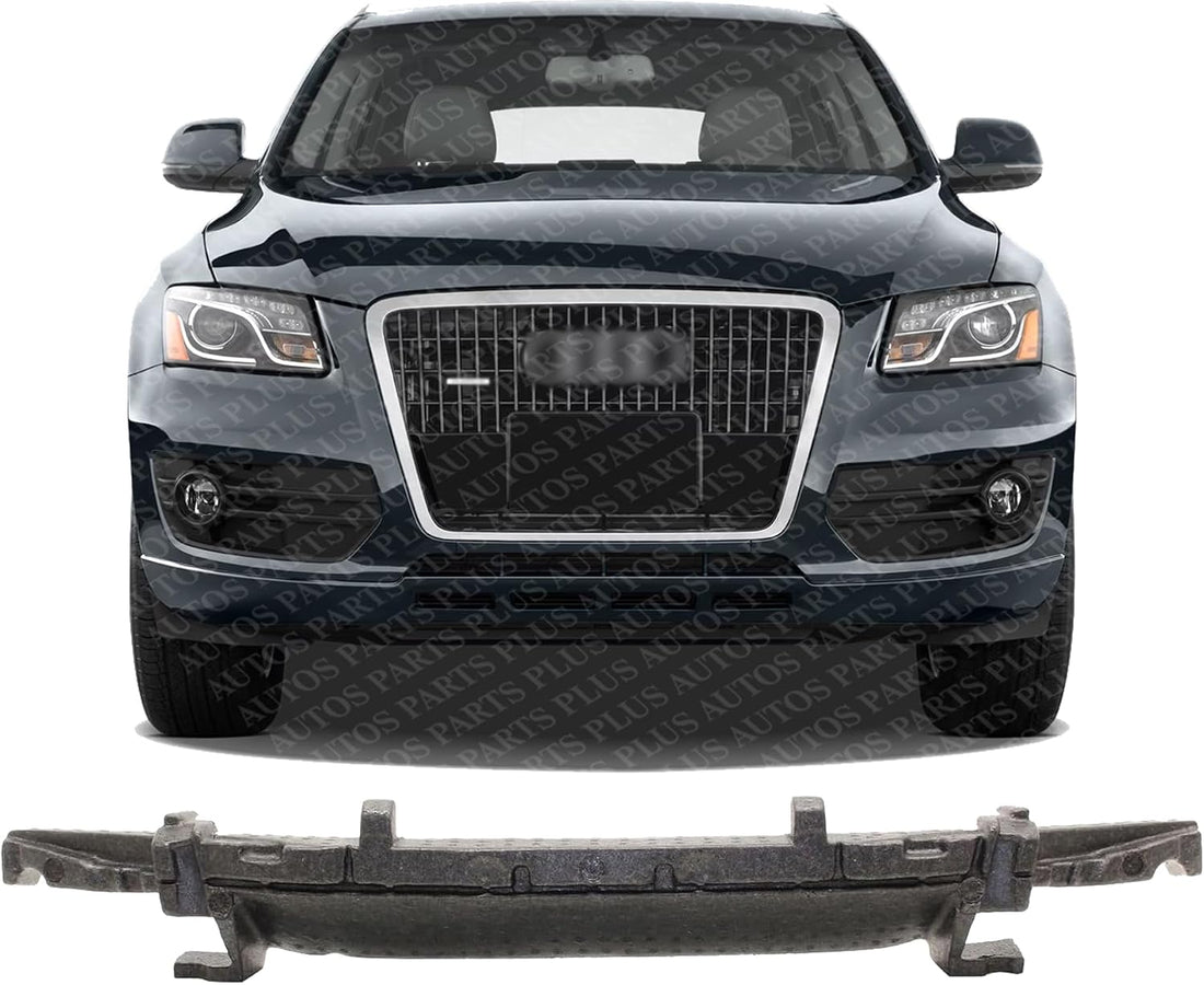 Front Bumper Absorber Plastic Direct Replacement Compatible With 2009-2012 Audi Q5 AU1070100 8R0807550C