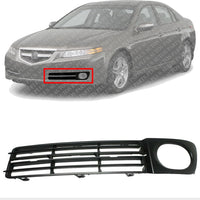 Front Fog Light Cover Bezel Primed Left Driver Side Direct Replacement Compatible With 2007-2008 Acura TL AC1038104 71107SEPA10ZA