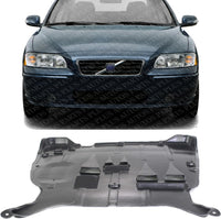 Front Engine Splash Shield Protecting Plate Plastic Direct Replacement Compatible with 2001-2009 Volvo S60 VO1228107 86246642