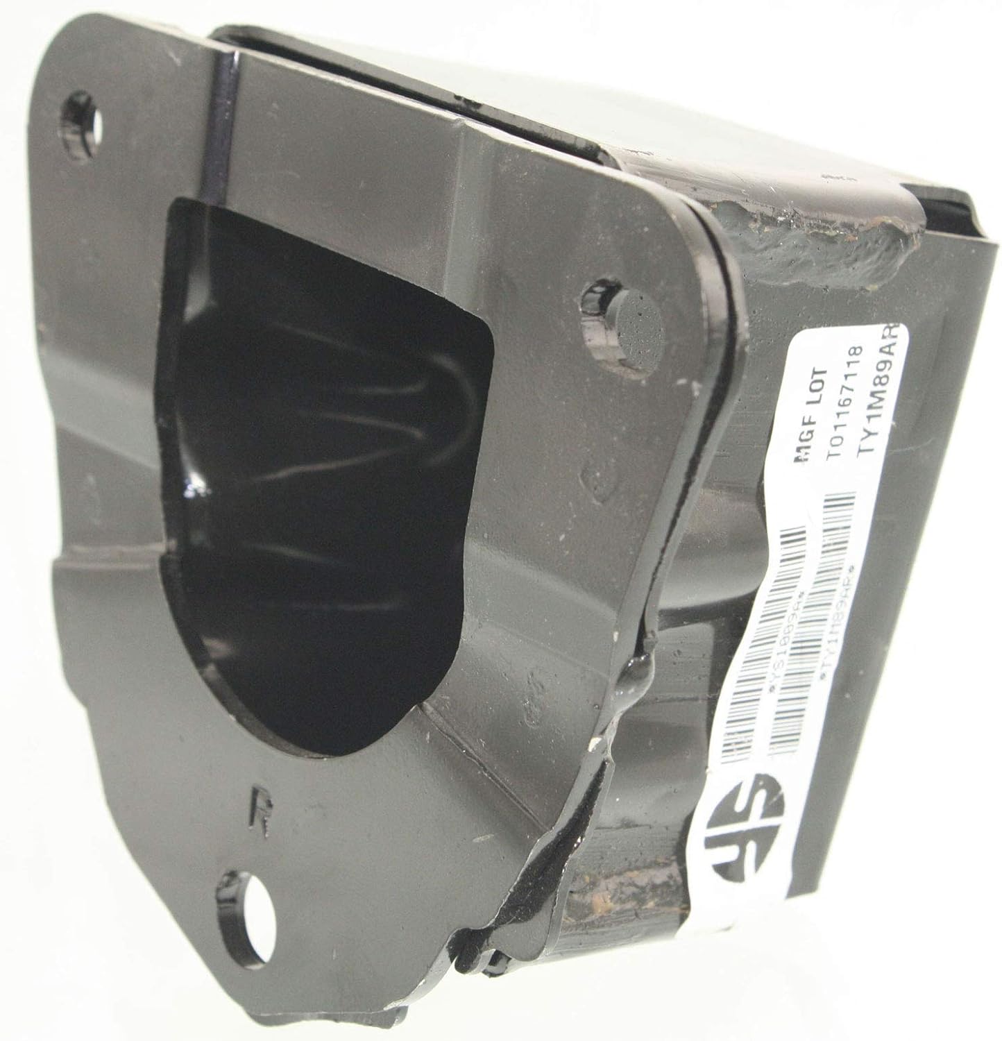 Rear Bumper Reinforcement Bracket Steel Right Passenger Side Direct Replacement Compatible With 2010-2015 Toyota Prius / 2012-2015 Plug-In TO1167118 5201547040