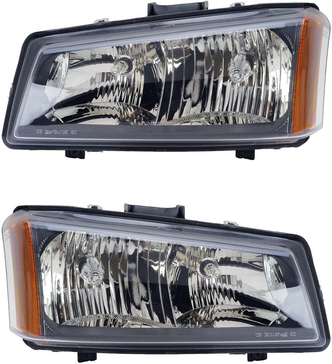 Front Bumper Chrome + Grille + Upper Cover + Valance + Brackets Set + Head & Signal Lamp RH & LH Side Direct Replacement Compatible With Silverado 1500 2003-2006 / Avalanche 2002-2006
