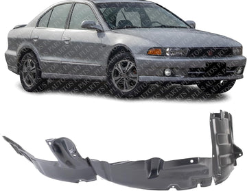 Front Fender Liner Right Passenger Side Direct Replacement Compatible With 1999-2001 Mitsubishi Galant MI1249104 MR972840