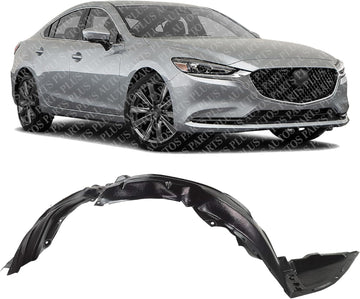 Front Fender Liner Right Passenger Side Direct Replacement Compatible With 2018-2021 Mazda 6 MA1249151 GRF256130