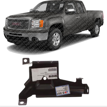 Front Bumper Outer Bracket Steel Left Driver Side Direct Replacement Compatible With 2007-2013 GMC Sierra 1500 GM1066182 15901538