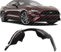 Front Fender Liner Right Passenger Side Direct Replacement Compatible With 2018-2023 Ford Mustang FO1249190 JR3Z16102E JR3Z16102B