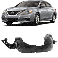 Front Fender Liner Left Driver Side Direct Replacement Compatible With 2016-2018 Nissan Altima NI1248150 638439HS0A