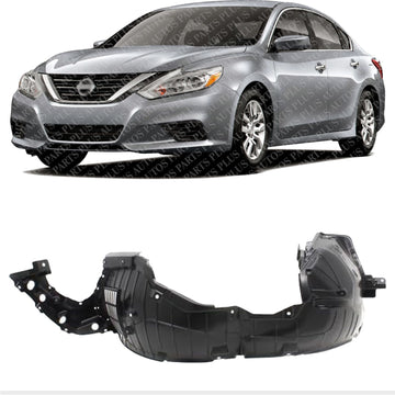 Front Fender Liner Left Driver Side Direct Replacement Compatible With 2016-2018 Nissan Altima NI1248150 638439HS0A
