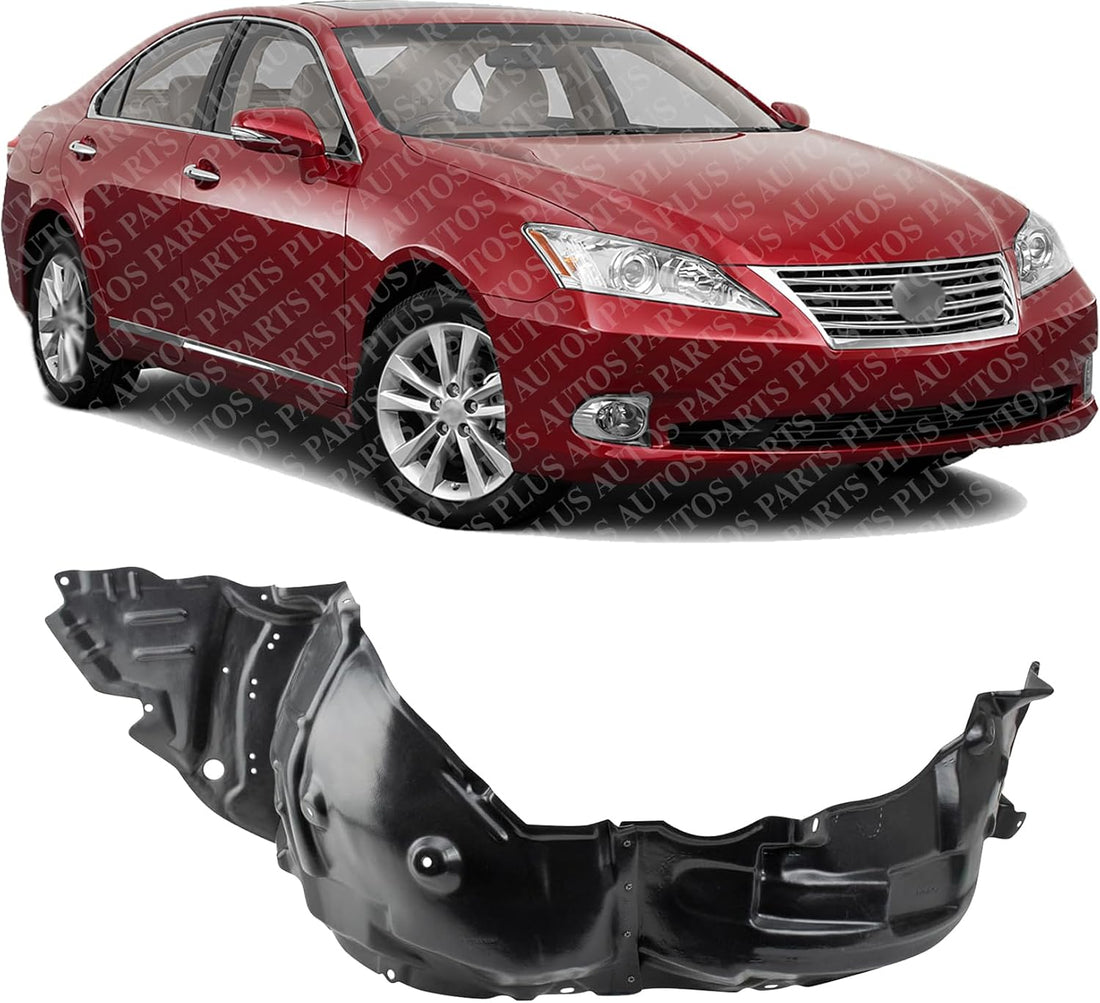Front Fender Liner Right Passenger Side Direct Replacement Compatible With 2010-2015 Lexus IS250 / IS350 LX1249109 5380553050