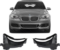 Set of 2 Front Engine Splash Shield Under Cover Right Passenger & Left Driver Side Direct Replacement Compatible with 2011-2016 BMW 5-Series BM1228155 BM1228154 51757312829