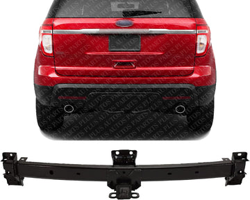 Rear Bumper Reinforcement Impact Bar Steel Direct Replacement Compatible With 2011-2019 Ford Explorer FO1106369 JB5Z17D826A