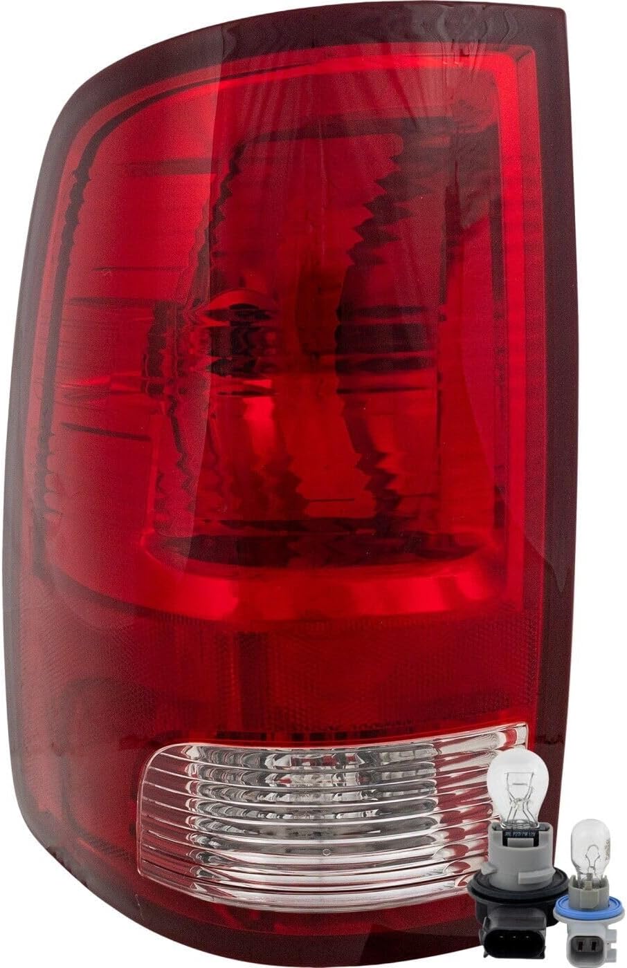 AUTOS PARTS PLUS Tail Light Assembly Left Driver Side Direct Replacement Compatible With 2009-2018 Dodge Ram 1500 2010-2018/2500 / 3500 55277415AF
