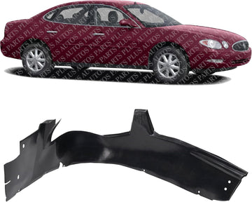 Front Fender Liner Right Passenger Side Direct Replacement Compatible With 2005-2009 Buick Allure/LaCrosse GM1251110 10363850