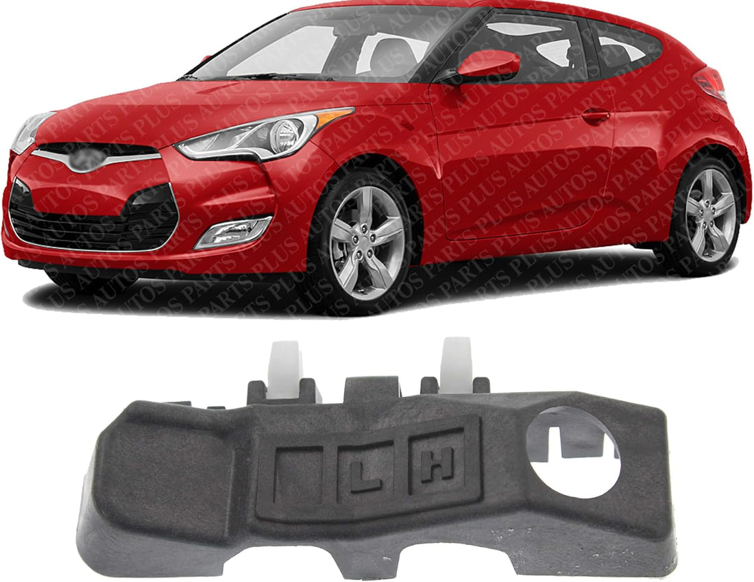 Front Bumper Bracket Left Driver Side Direct Replacement Compatible With 2012-2017 Hyundai Veloster HY1032103 865132V000