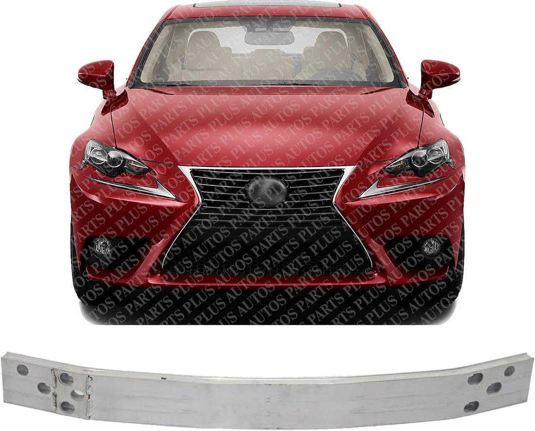 Front Bumper Reinforcement Aluminum Direct Replacement Compatible With 2014-2016 Lexus IS250 / IS350 LX1006143 5213153080