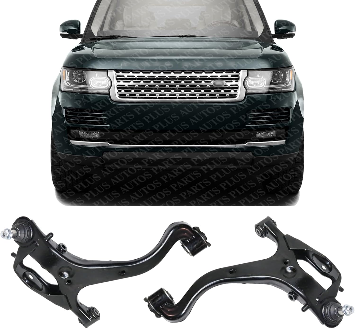 Set Of 2 Front Lower Control Arm With Ball Joint & Bushing Right Passenger And Left Driver Side Direct Replacement Compatible With 2006-2013 Land Range Rover LR029304 LR029306