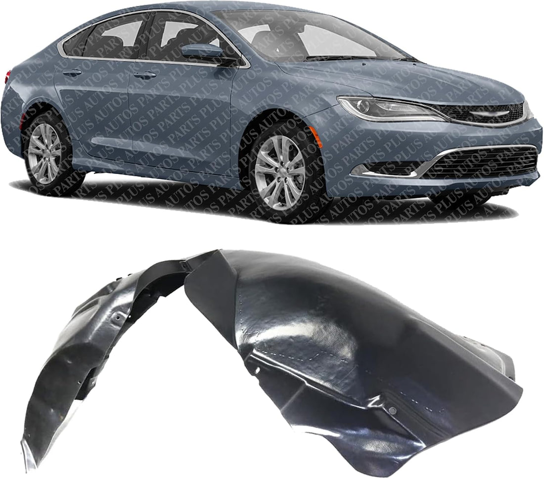 Front Fender Liner Right Passenger Side Direct Replacement Compatible With 2015-2017 Chrysler 200 CH1249168 68174586AE