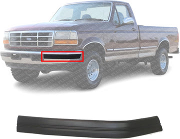 Front Bumper Molding Left Driver Side Direct Replacement Compatible With 1992-1996 Ford Bronco FO1058271 F3TZ17K833J