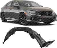 Front Fender Liner Right Passenger Side Direct Replacement Compatible With 2020-2021 Honda Civic HO1249196 74101TGGA20