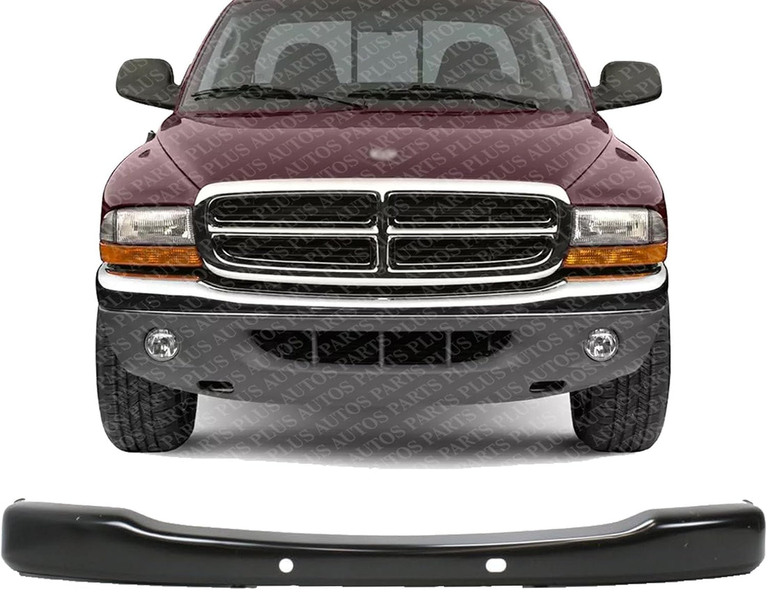 Front Bumper Reinforcement Beam Steel Direct Replacement Compatible With 2001-2004 Dodge Dakota CH1006183 55077256AC