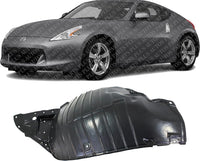Front Section Fender Liner Left Driver Side Direct Replacement Compatible With 2009-2020 Nissan 370Z NI1248121 638451EA0A