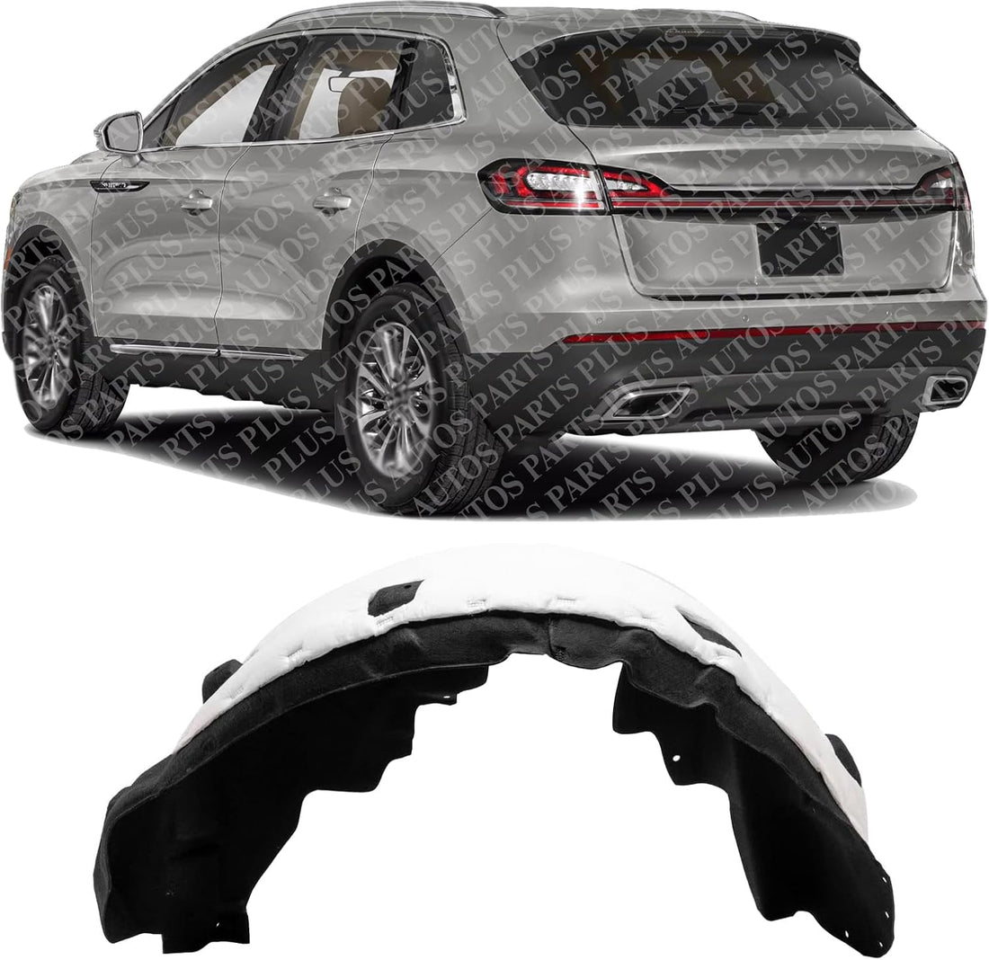 Rear Fender Liner Left Driver Side Direct Replacement Compatible With 2019-2022 Lincoln MKX/Nautilus FO1762103 KA1Z58278B51A