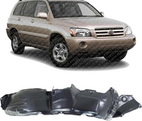 Front Fender Liner Right Passenger Side Direct Replacement Compatible With 2006-2007 Toyota Highlander TO1251115 5380548051