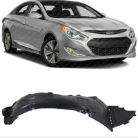 Front Fender Liner Right Passenger Side Direct Replacement Compatible With 2011-2015 Hyundai Sonata HY1249127 868124R000