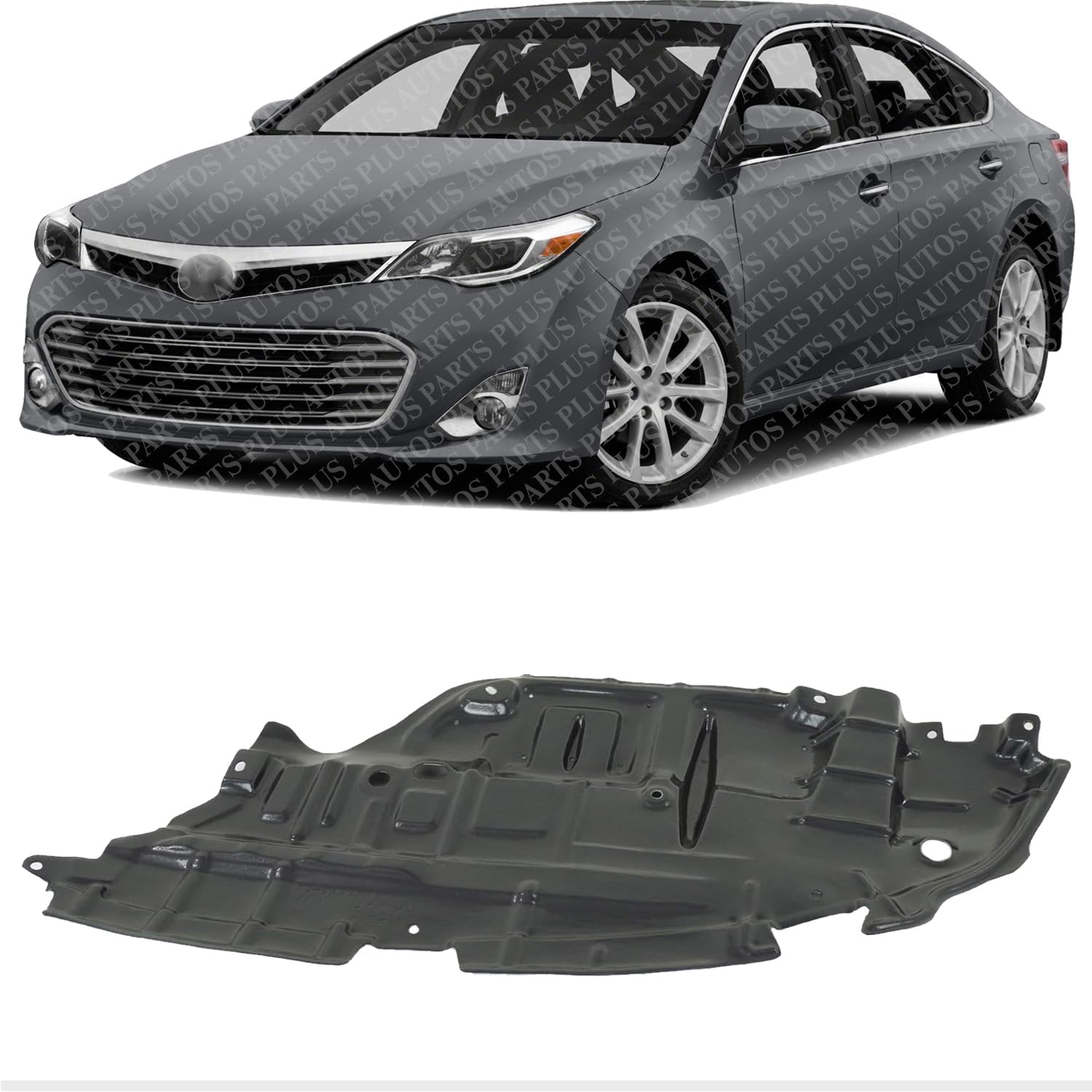Front Engine Splash Shield Under Cover Left Driver Side Direct Replacement Compatible with 2013-2015 Toyota Avalon TO1228198 5144207030