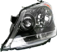 Front Headlight Assembly Halogen Left Driver Side Direct Replacement Compatible With 2008-2010 Honda Odyssey HO2502136 33150SHJA51