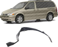 Front Fender Liner Left Driver Side Direct Replacement Compatible With 1997-2005 Chevrolet Venture / 1997-2004 Oldsmobile Silhouette GM1248149 10434828