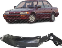 Front Fender Liner Left Driver Side Direct Replacement Compatible With 1988-1991 Honda Civic HO1248108 74151SH3010