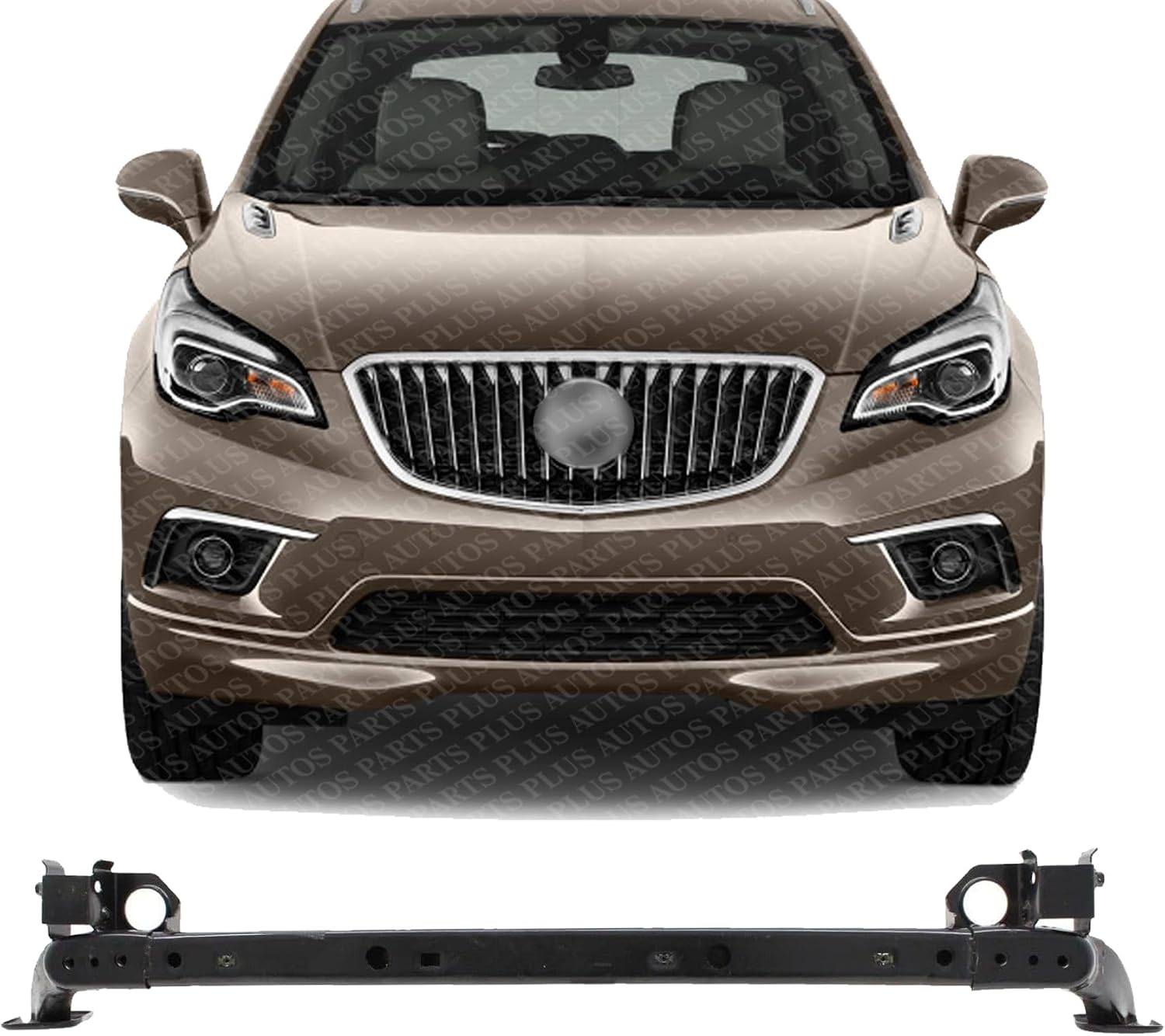 Front Lower Radiator Support Tie Bar Steel Direct Replacement Compatible With 2016-2020 Buick Envision GM1225336 23388392