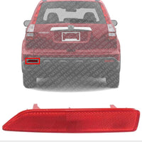 Rear Bumper Reflector Left Driver Side Direct Replacement Compatible With 2007-2009 Honda CR-V / 2010-2015 Acura RDX HO2830102 33555SWAA01