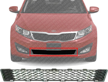 Front Bumper Lower Grille Textured Direct Replacement Compatible With Kia Optima 2011-2013 KI1036113 865612T000