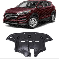 Front Engine Splash Shield Direct Replacement Compatible With 2016-2021 Hyundai Tucson HY1228190 29110D3600-PFM