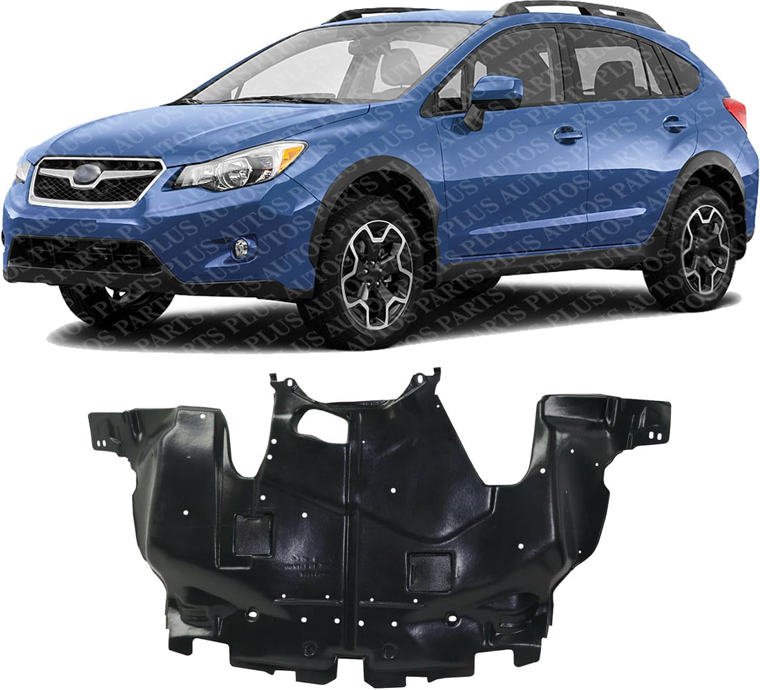 Front Engine Splash Shield Under Cover Direct Replacement Compatible with 2012-2016 Impreza / 2013-2015 Subaru XV / 2016-2017 Crosstrek SU1228117 56410AG370