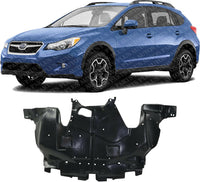 Front Engine Splash Shield Under Cover Direct Replacement Compatible with 2012-2016 Impreza / 2013-2015 Subaru XV / 2016-2017 Crosstrek SU1228117 56410AG370