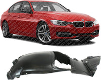 Front Section Fender Liner Right Passenger Side Direct Replacement Compatible With 2007-2013 BMW 3-Series BM1251119 BM1251118 51717162832