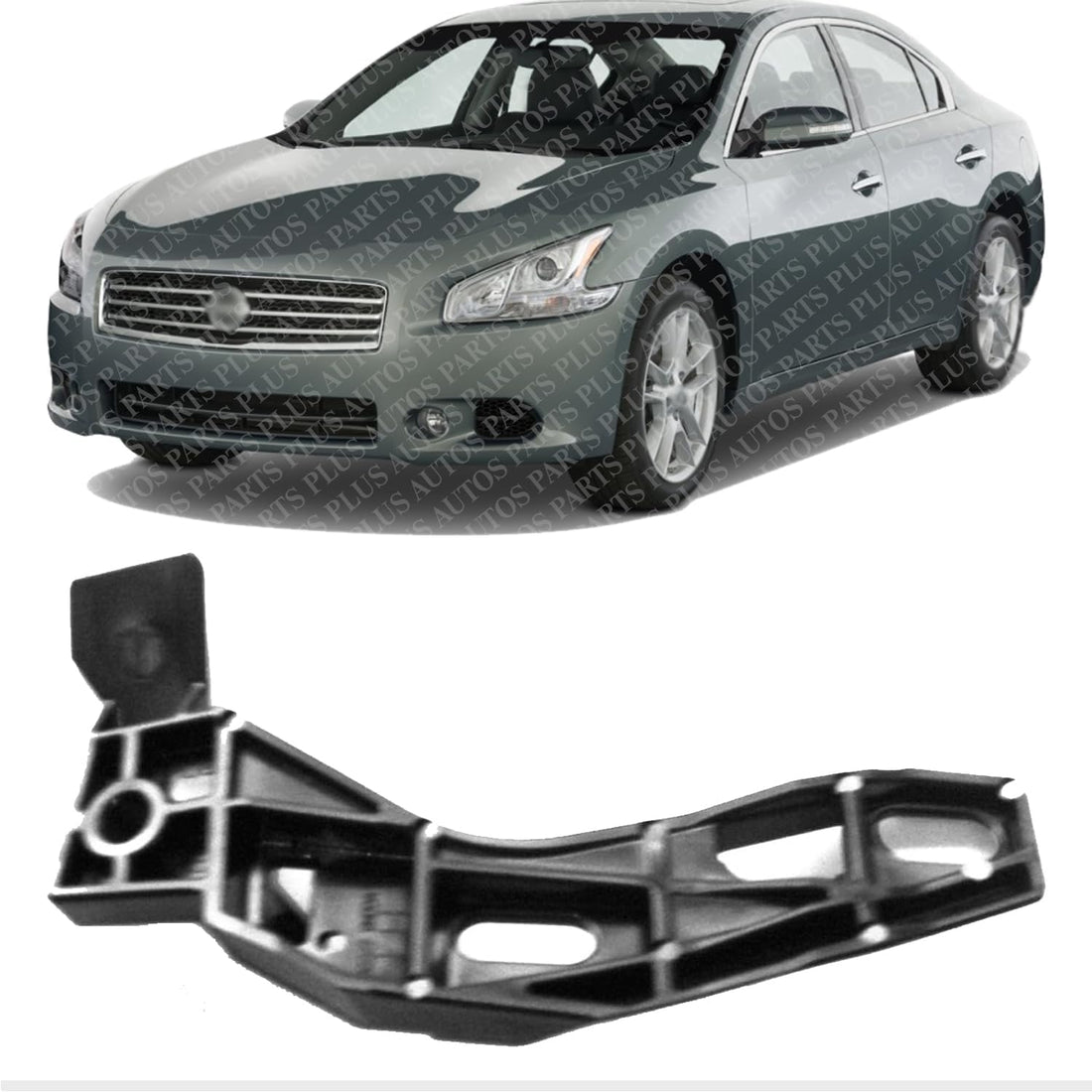 Front Bumper Bracket Left Driver Side Direct Replacement Compatible With 2009-2014 Nissan Maxima NI1042101 622279N00A
