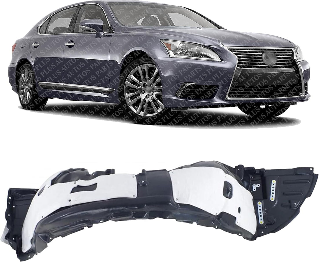 Front Fender Liner Right Passenger Side Direct Replacement Compatible With 2013-2017 LS600h / LS460 LX1249131 5380550070