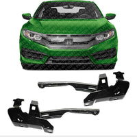 AUTOS PARTS PLUS Set Of 2 Front Hood Hinge Left Driver & Right passenger Side Direct Replacement Compatible With 2016-2021 Honda Civic HO1236144...
