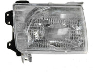 Set Of 2 Front Headlights Assembly Right Passenger & Left Driver Side Direct Replacement Compatible With 1998-2000 Nissan Frontier / 2000-2001 Nissan Xterra NI2502121 NI2503121