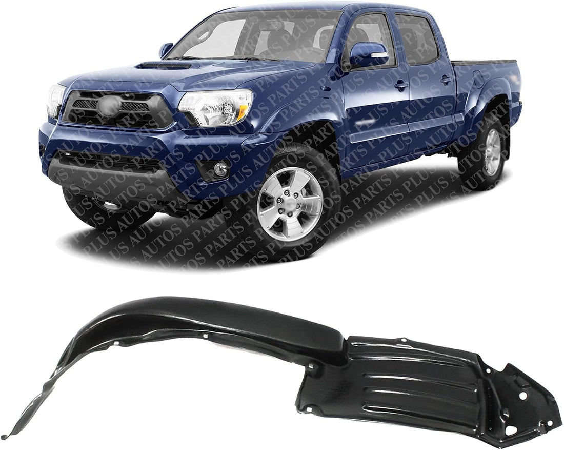 Front Fender Liner Left Driver Side Direct Replacement Compatible With 2012-2015 Toyota Tacoma TO1248176 5380604030