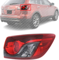 Tail Light Outer Assembly Right Passenger Side Direct Replacement Compatible With Compatible With 2013-2015 Mazda CX-9 MA2805112 TK2151150A