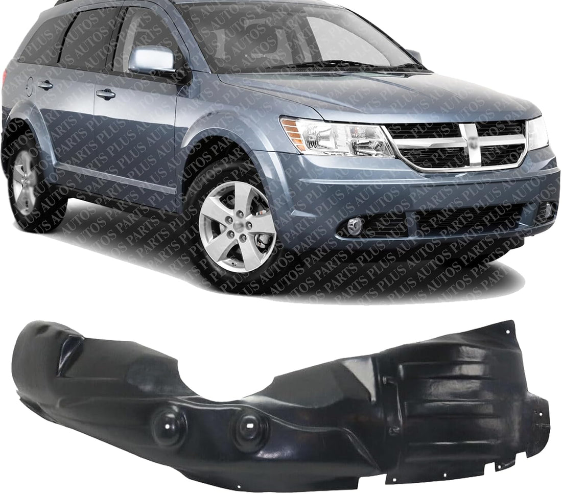 Front Fender Liner Right Passenger Side Direct Replacement Compatible With 2009-2020 Dodge Journey CH1249167 68087242AB